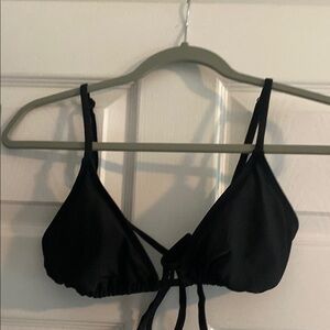 Old Navy Black Triangle Bikini TOP Medium